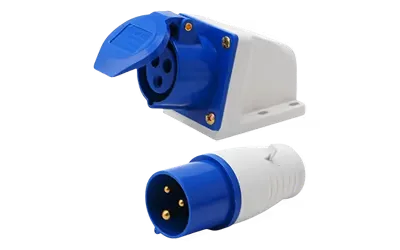 32A 3 pin plug and socket